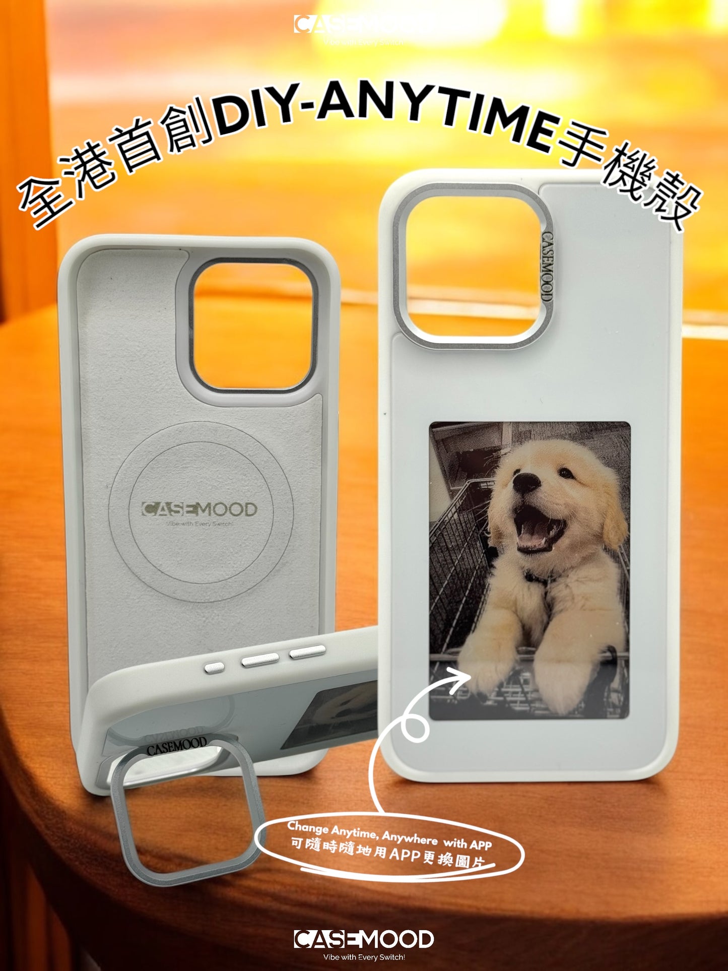 iPhone 14 Series DIY Customizable Case MagSafe-Supported w/ Adjustable Ring Stand