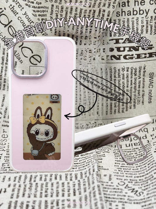 iPhone 16 Pro DIY-Anytime Phone Case with Ring Stand (Non-MagSafe)