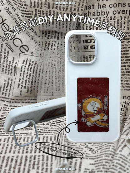 iPhone 16 Pro DIY-Anytime Phone Case with Ring Stand (Non-MagSafe)